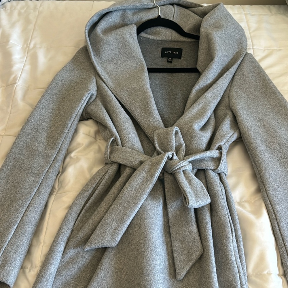 Grey coat